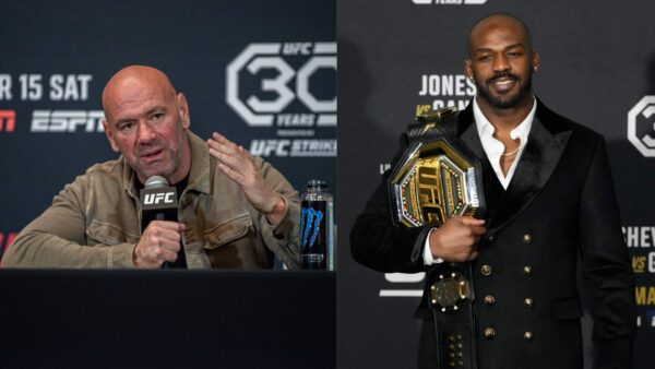 Dana White and Jon Jones