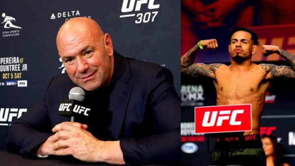 Dana White loses it over story of Brandon Royval chasing gunman