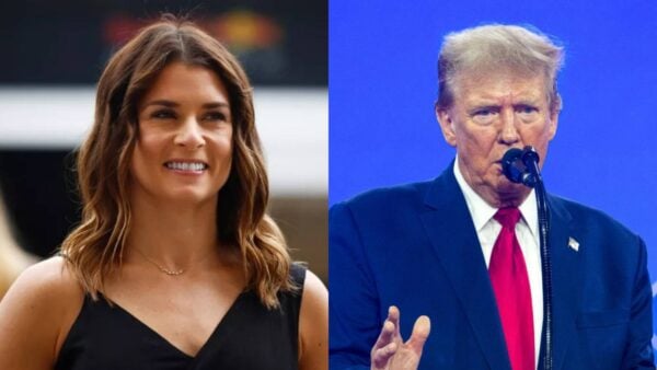 Danica Patrick and Donald Trump