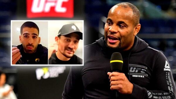 Daniel Cormier says Ilia Topuria has Max Holloway on the ropes with his disses