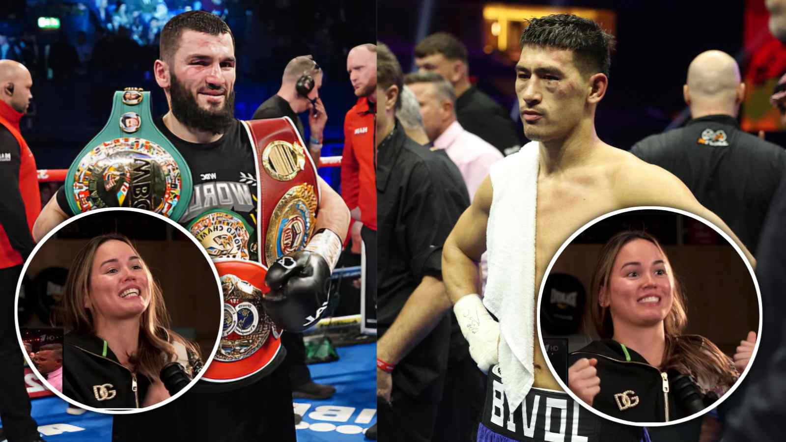 (Video) “Evil sh**” – Dmitry Bivol’s ex-wife celebrating Artur Beterbiev win has boxing world in splits