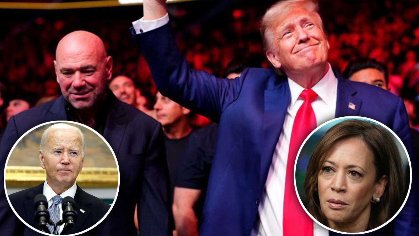 Kamala Harris and Joe Biden are ‘not running the country’, says UFC boss Dana White backing Donald Trump