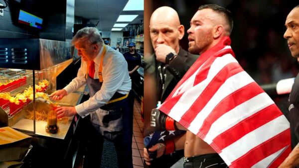 Donald Trump's McDonald's visit sets off social media, gets reaction from Colby Covington