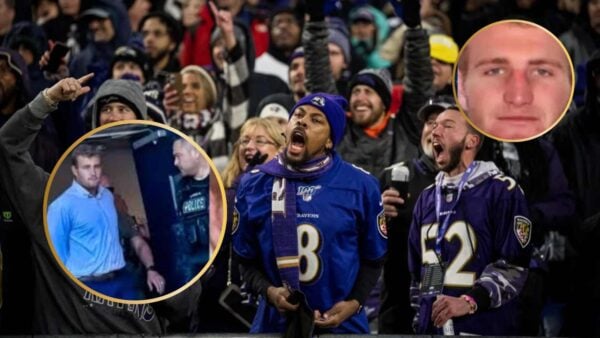 Drunk Ravens fan facing 55 years prison sentence