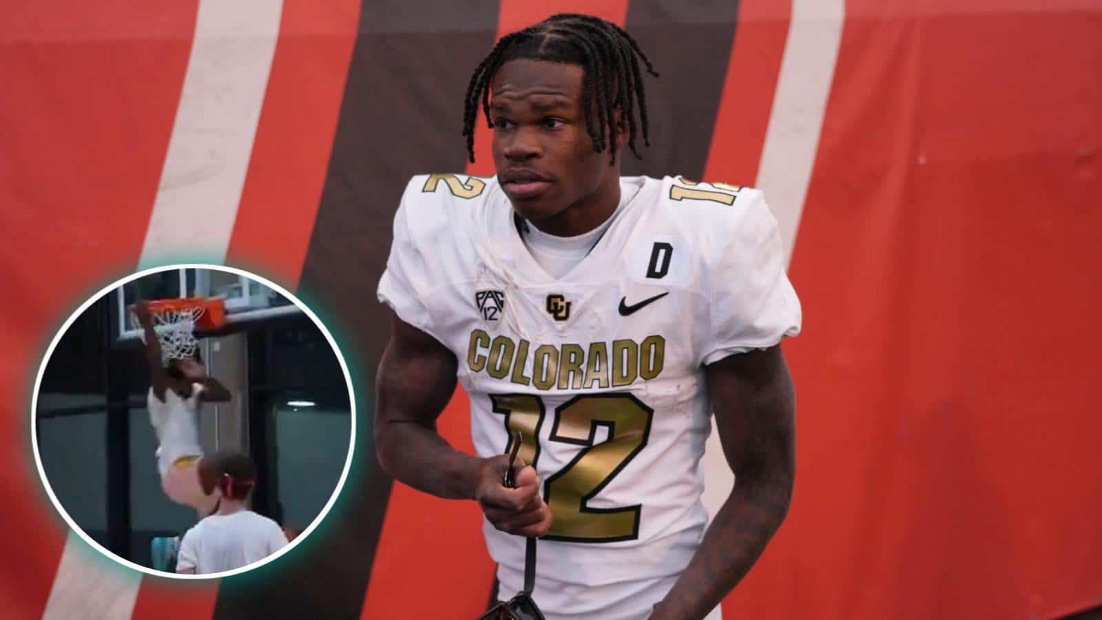 Travis Hunter’s INSANE basketball skills show Colorado dual-threat star’s elite athleticism