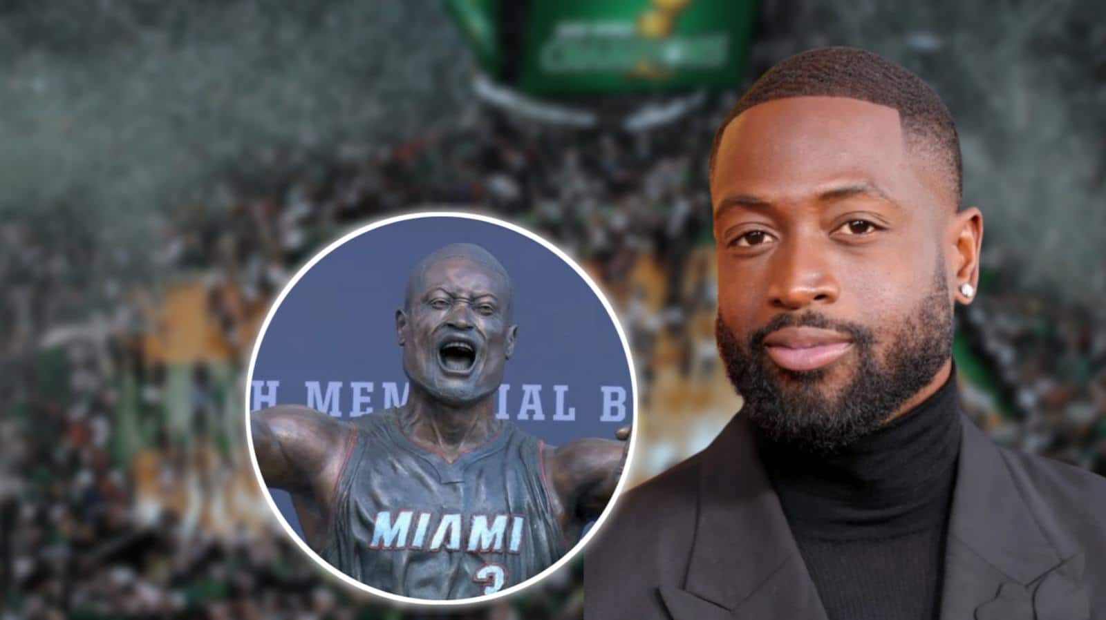 Despite brutal trolling, Dwyane Wade calls Miami statue ‘one of the best ever created’