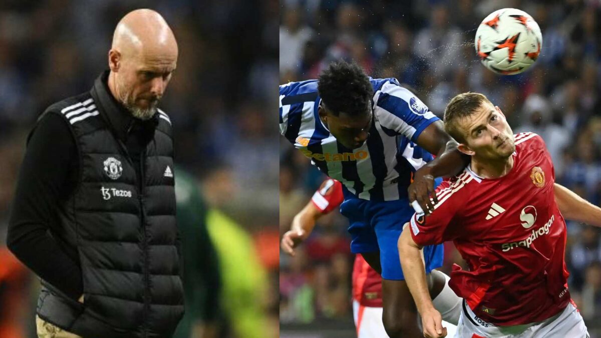 Erik ten Hag Man Utd vs Porto