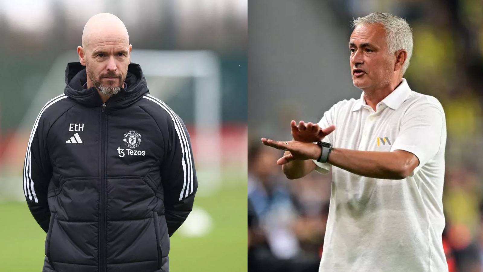 “What disrespect” – Fans laugh at Erik ten Hag as Manchester United manager compares himself to legendary Jose Mourinho