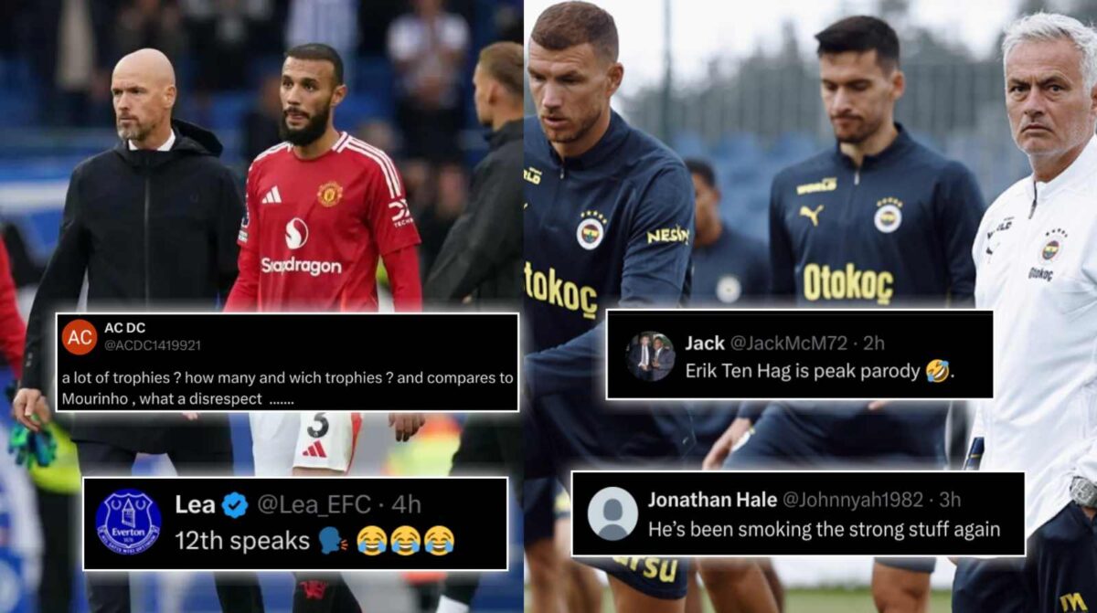 Erik ten Hag fans react