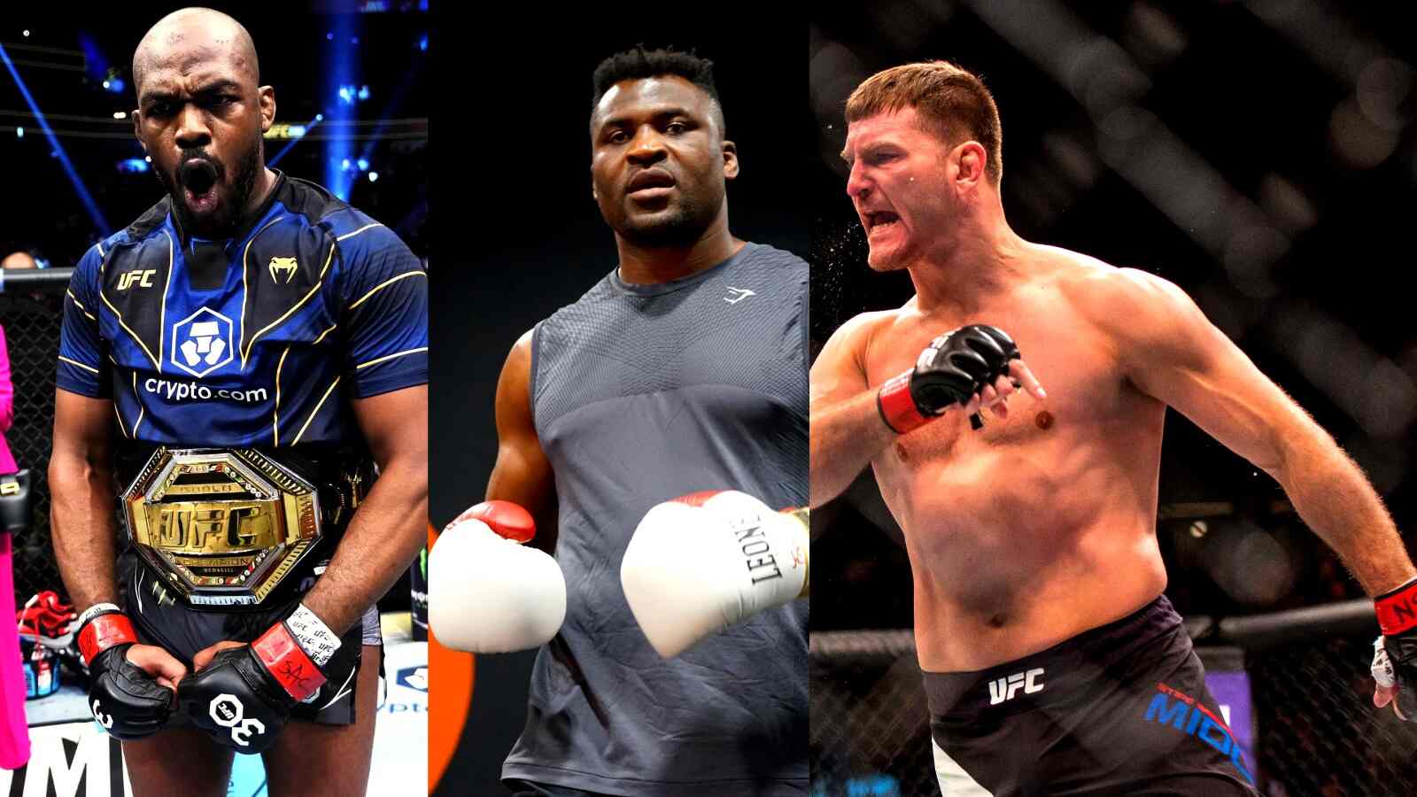 “Wouldn’t be surprised,” Francis Ngannou touts ’50/50′ possibility at Jon Jones-Stipe Miocic heavyweight showdown