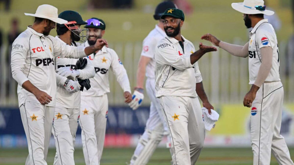 Pakistan have won the Test series at home against England