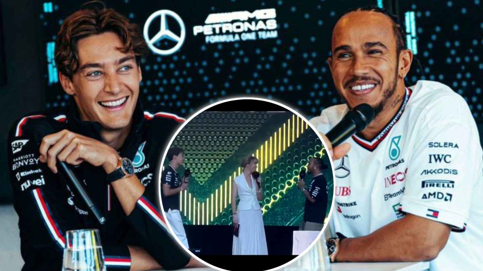 (Video) George Russell asks ‘granddad’ Lewis Hamilton’s secret for not having grey hair at 39