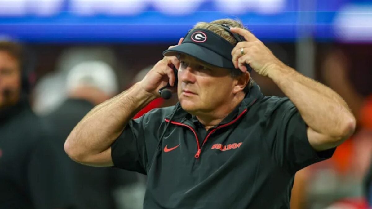 Georgia head coach Kirby Smart