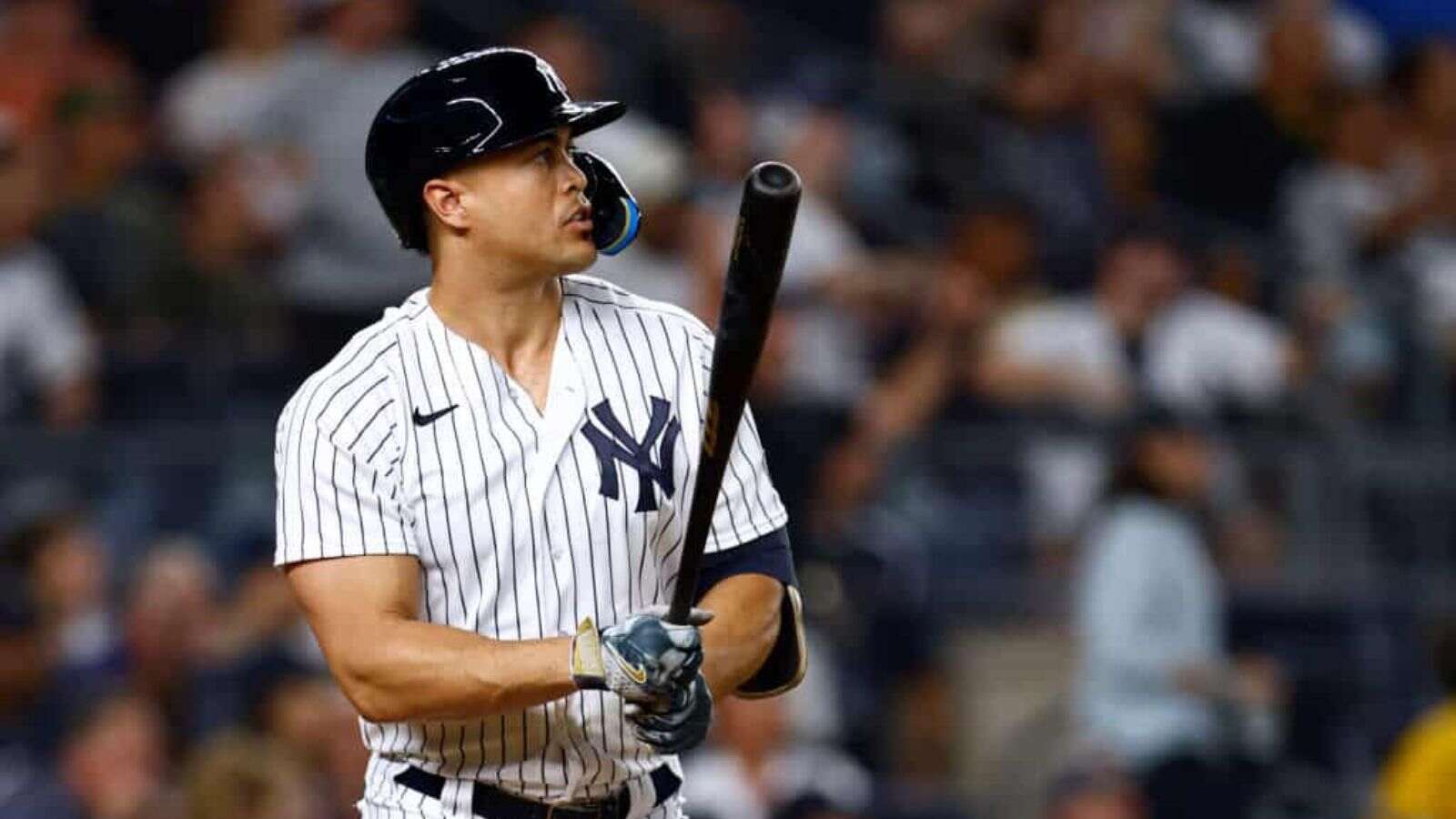 Giancarlo Stanton wins ALCS MVP award despite slumping season with Yankees