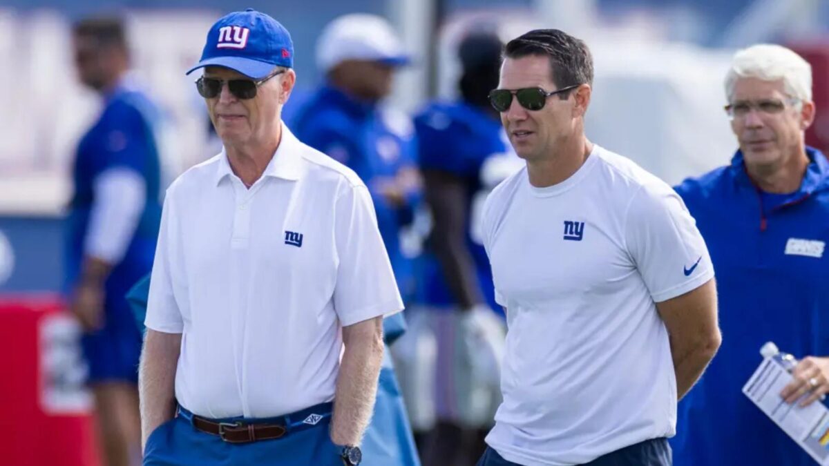 Giants owner John Mara and GM Joe Schoen