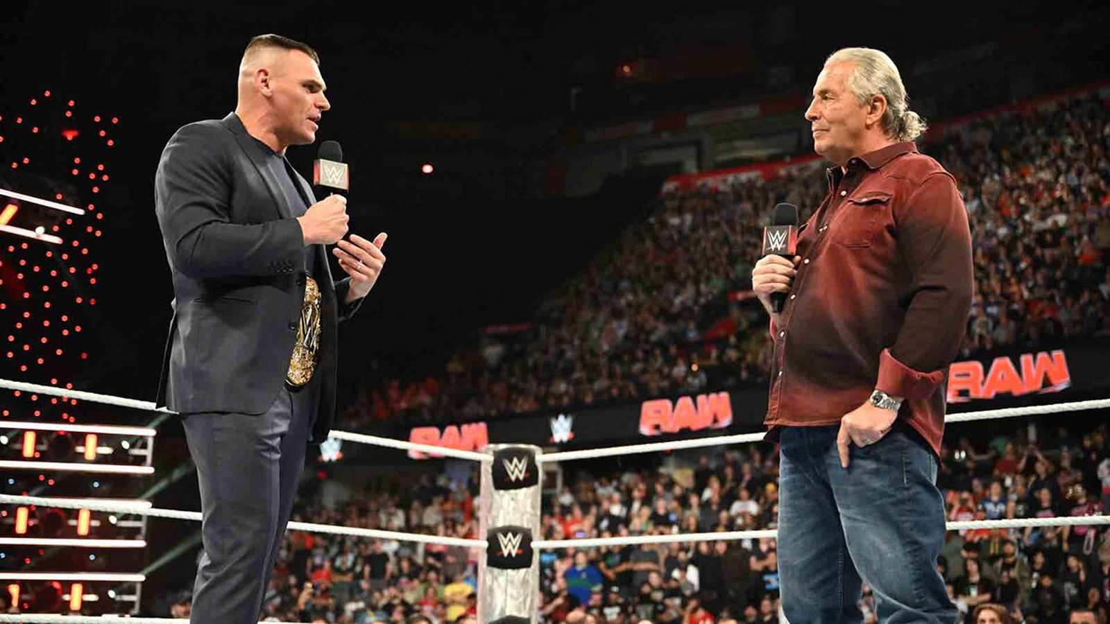 Bret Hart comments on Gunther naming his arch nemesis as his favorite wrestler in front of him during recent WWE appearance