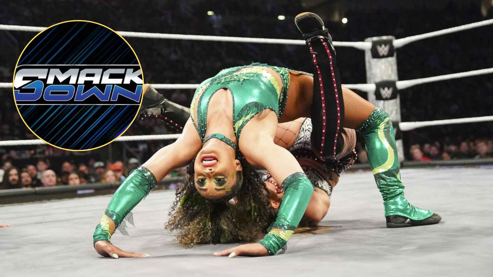 “My girl a dog,” SmackDown star reacts to real-life girlfriend’s heartbreaking title loss at NXT Halloween Havoc