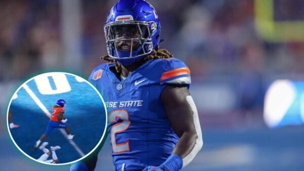 Heisman hopeful Ashton Jeanty scores 63 yard touchdown on Boise State's first drive against Utah State