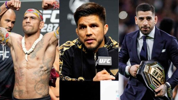 Henry Cejudo believes Ilia Topuria is the ‘Fighter of the Year’ above Alex Pereira (via Imago)