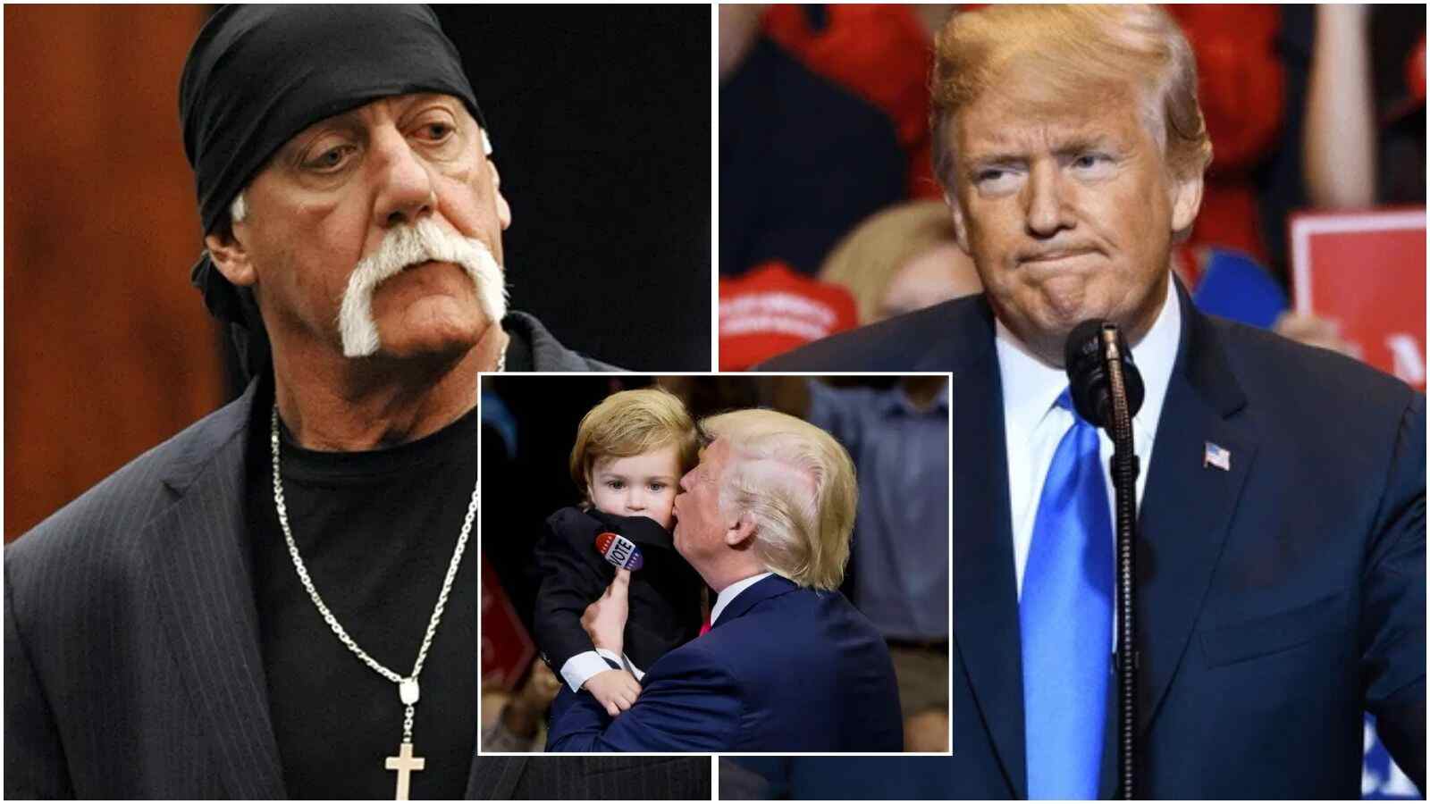 “He touches them and rubs their backs,” Hulk Hogan shares surprising details of Donald Trump’s conduct around kids