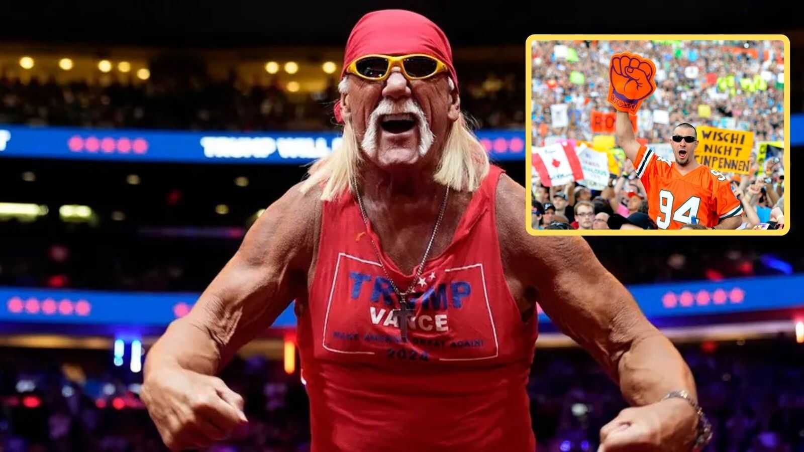 “Give it up grandpa”- Wrestling fans bash Hulk Hogan over his embarrassing outing in Donald Trump’s rally at Madison Square Garden