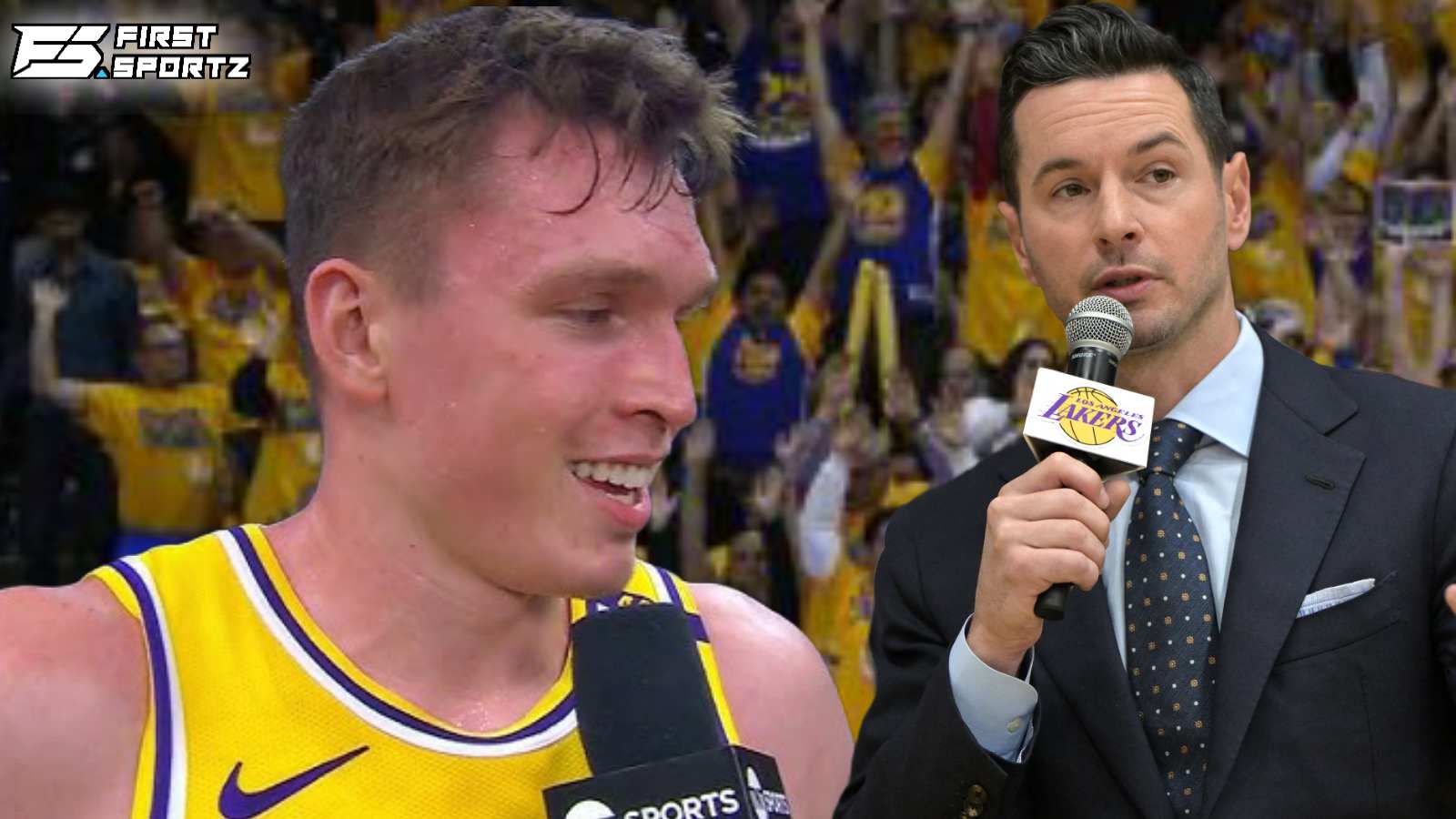 JJ Redick reveals COLD one-liner from Lakers rookie Dalton Knecht during Kings game