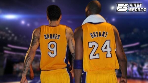 Matt Barnes and Kobe Bryant