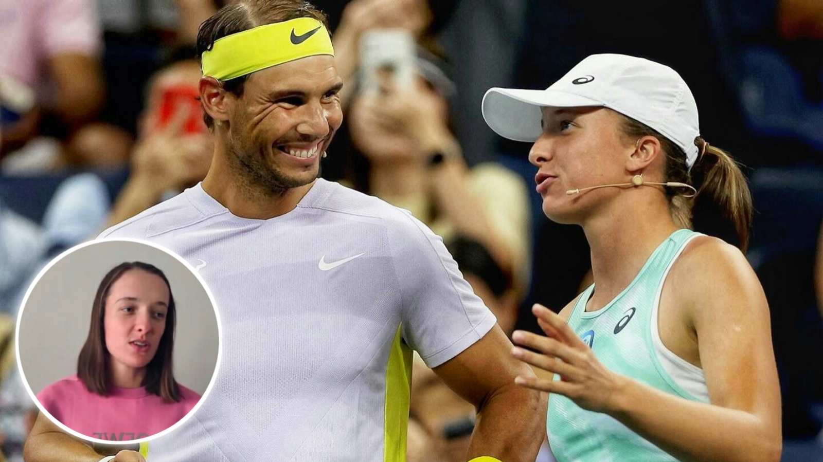 (Video) “Thank you for being such an amazing person,” Rafael Nadal fangirl Iga Swiatek pays tribute to the retiring legend