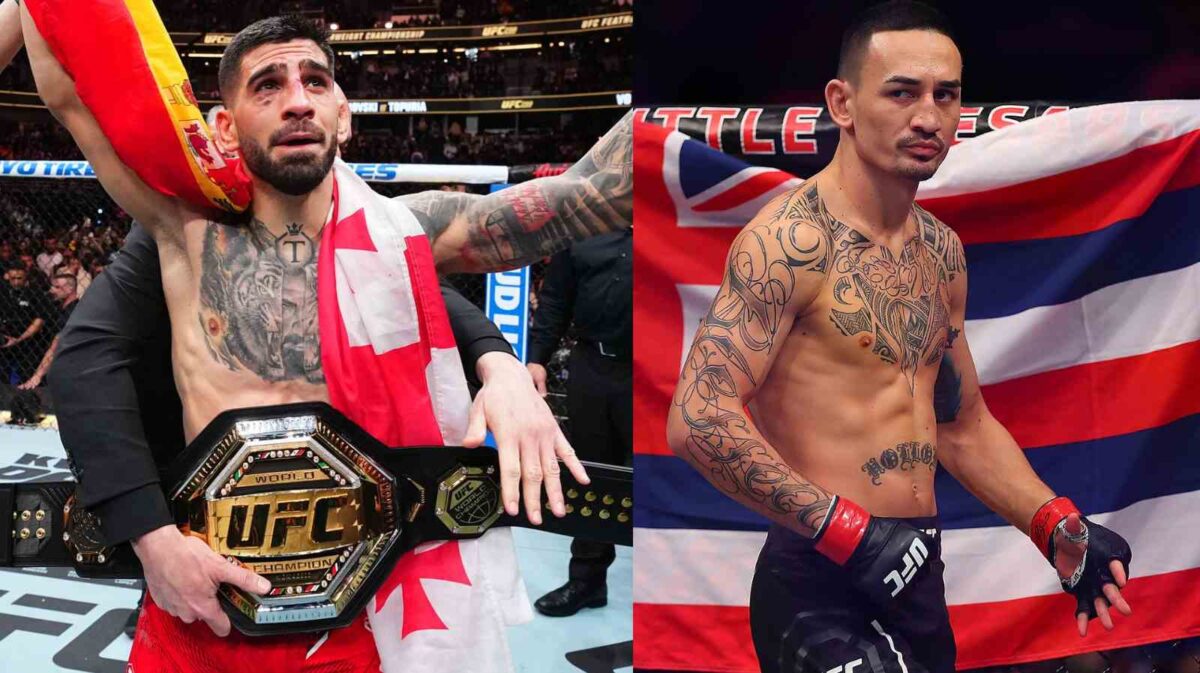 380-pound Hawaiian monster recalls being humbled by Max Holloway in high school 2 Ilia Topuria UFC 298, Max Holloway UFC 223