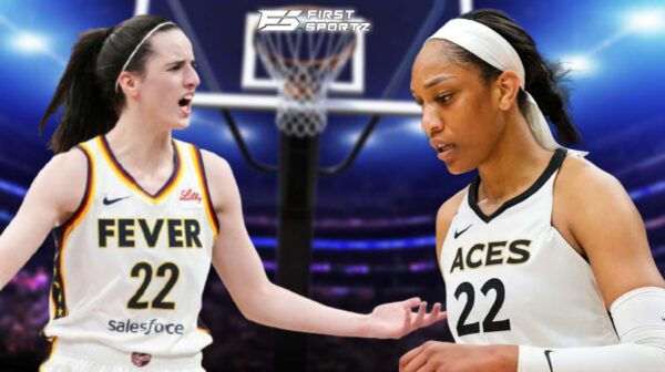 Indiana Fever rookie Caitlin Clark and Las Vegas Aces superstar and WNBA MVP A'ja Wilson