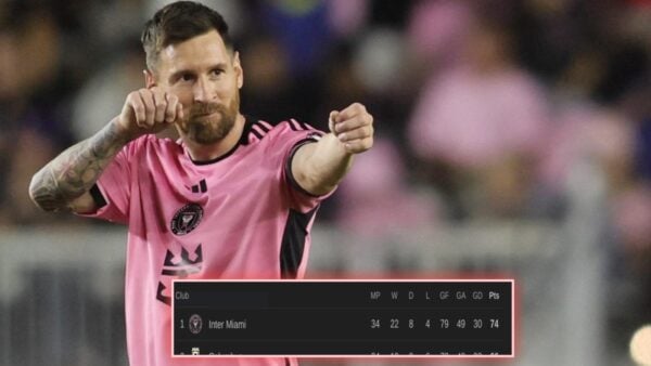 Inter Miami Lionel Messi hat-trick