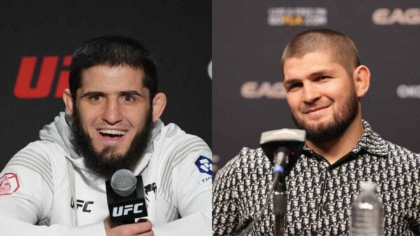 Islam Makhachev jokes about not wanting Khabib Nurmagomedov back in the UFC