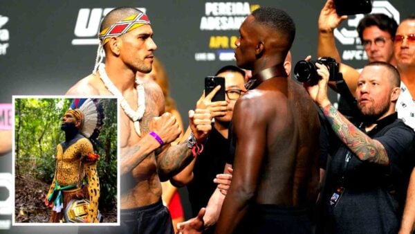 Israel Adesanya talks Alex Pereira and his shamanic boosts ahead of UFC 307