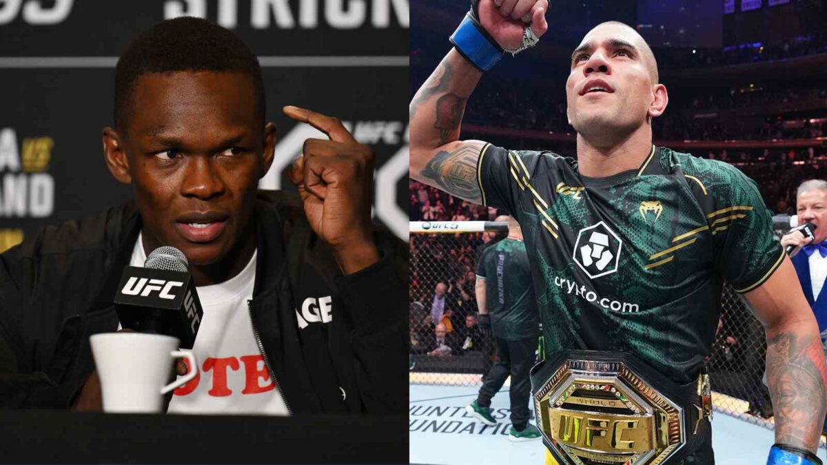 Israel Adesanya wants Alex Pereira to rest for a bit before fighting again