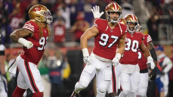 Jerseys of Nick Bosa are flying off the shelves after his Donald Trump MAGA hat support