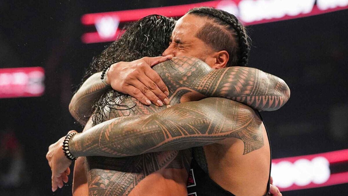 Jimmy Uso and Roman Reigns