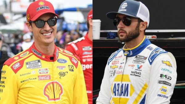 Joey Logano and Chase Elliott