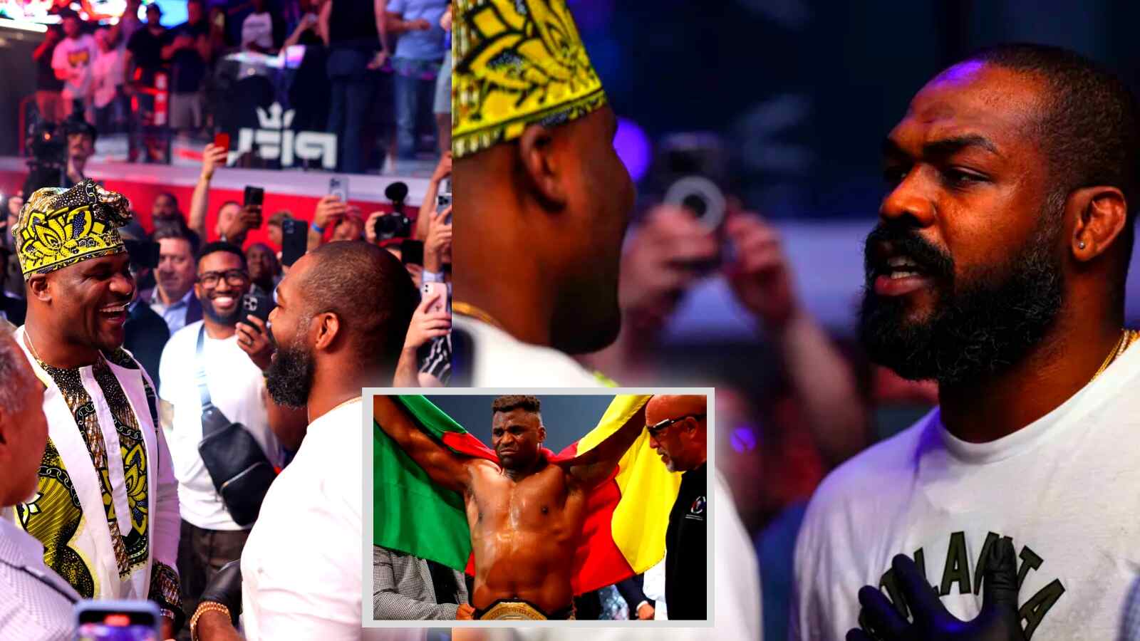 “I see you…” UFC 309’s Jon Jones praises mega fight PFL rival Francis Ngannou for brutal first-round knockout