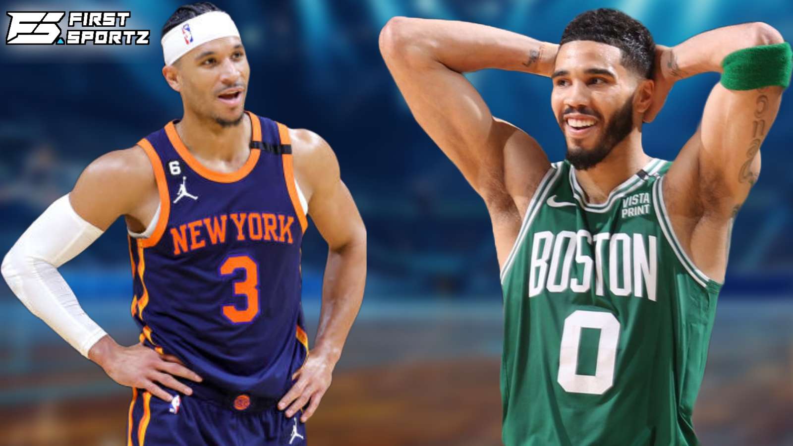 “Drug test all of them!” Jayson Tatum and Celtics opening night BANGER brings a cheeky response from Knicks star