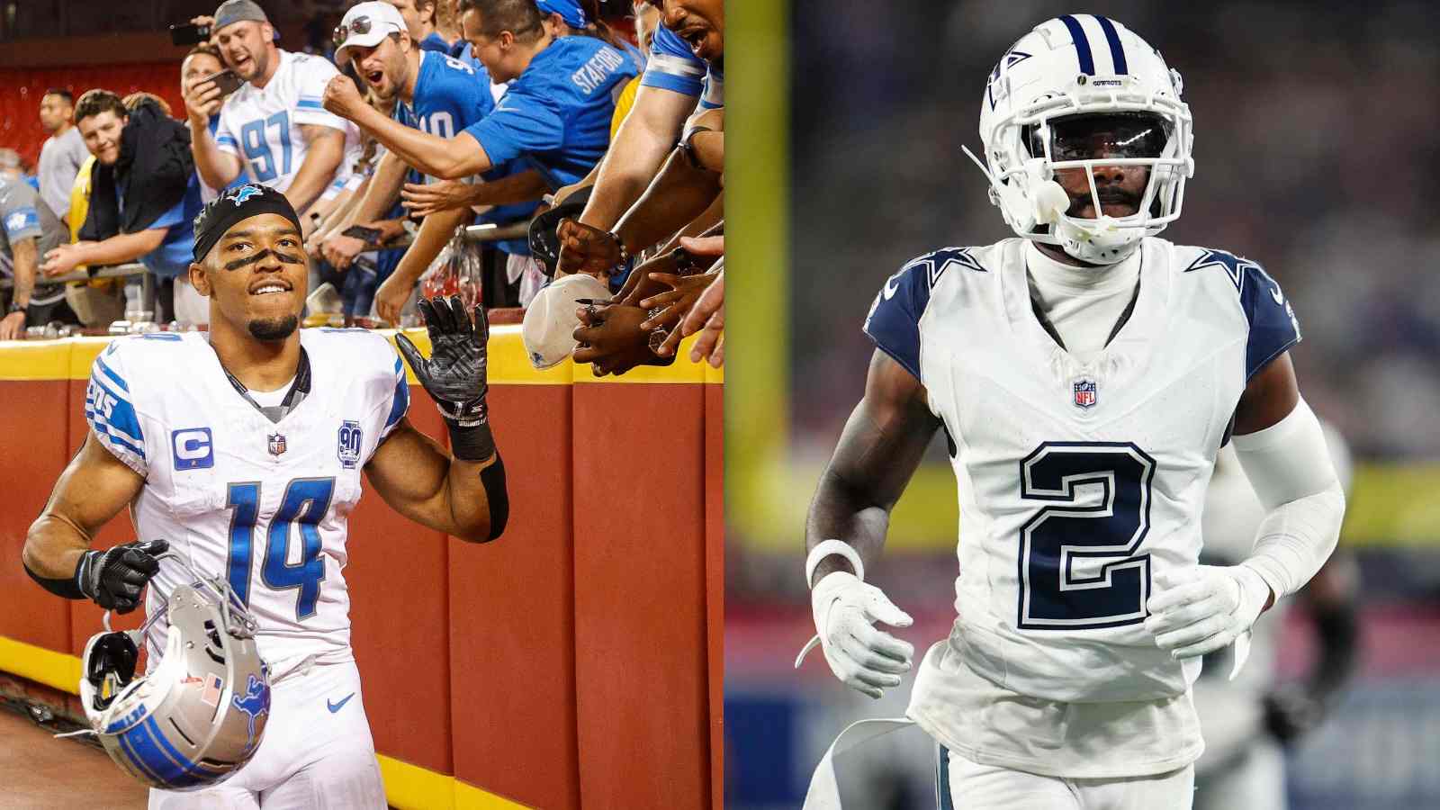 Jourdan Lewis escalates beef with Amon-Ra St. Brown with ‘B-bomb’ following the Lions’ dominant victory over Cowboys