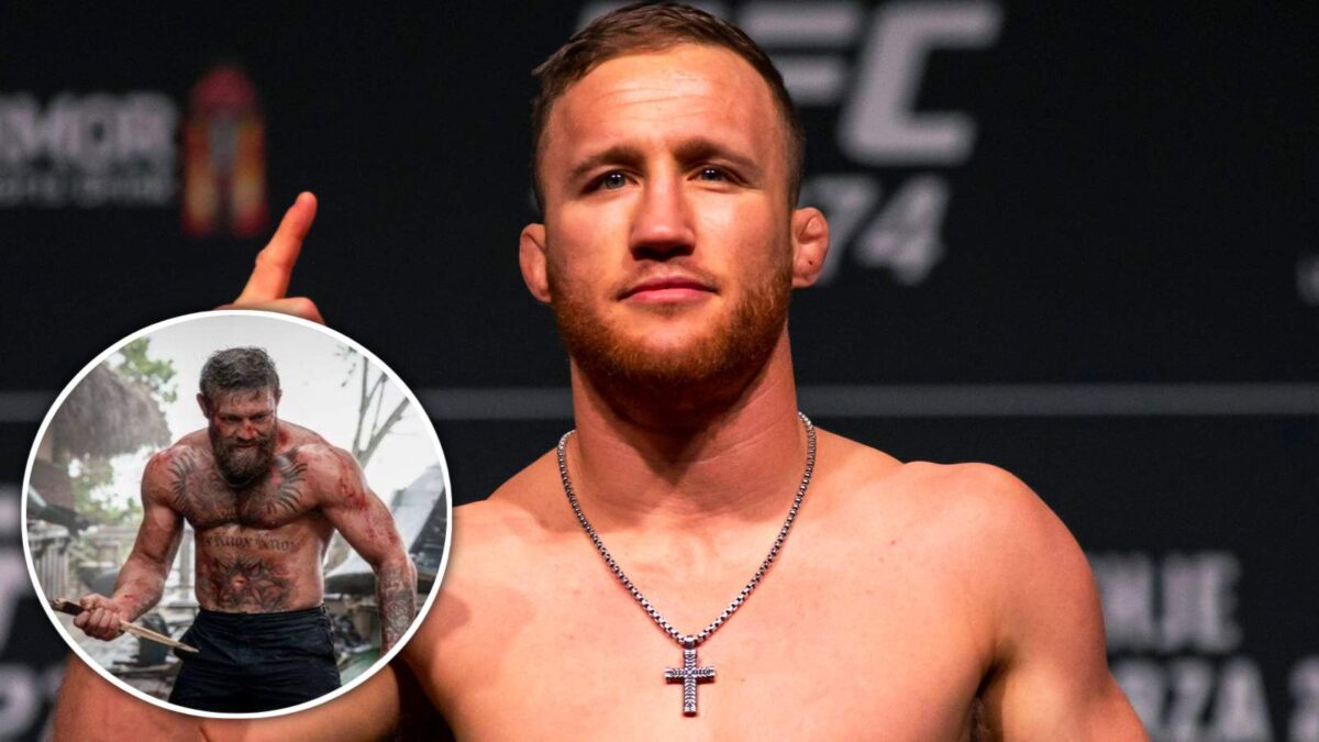 Justin Gaethje mocks Conor McGregor's steroid uses 