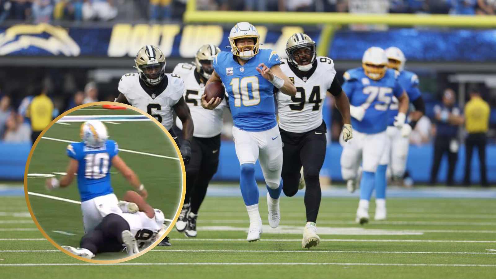 (Video) Saints DT Nathan Shepherd’s ‘dirty’ tackle almost sent Chargers QB Justin Herbert to the hospital