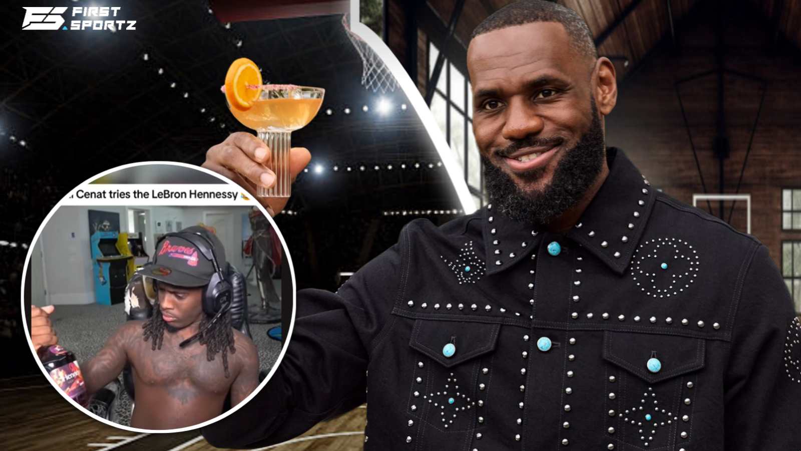 Billionaire LeBron James’ Hennessy gets HILARIOUS review from streamer Kai Cenat