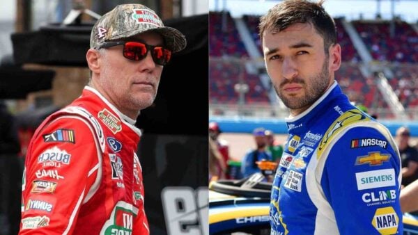 Kevin Harvick and Chase Elliott