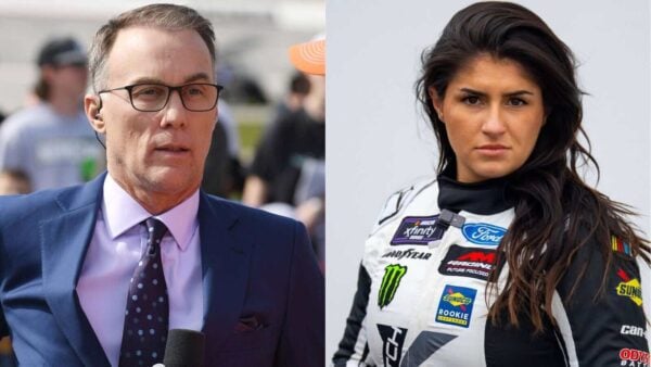 Kevin Harvick and Hailie Deegan