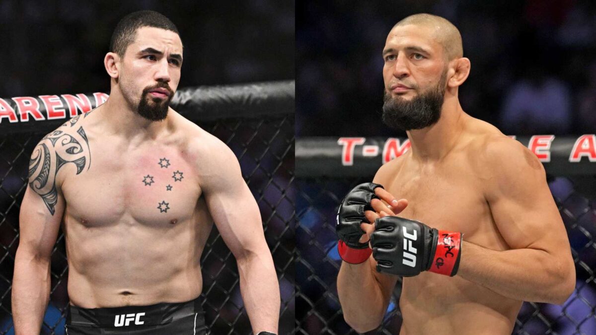 Khamzat Chimaev vs. Robert Whittaker 