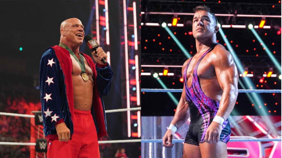 Kurt Angle Chad Gable