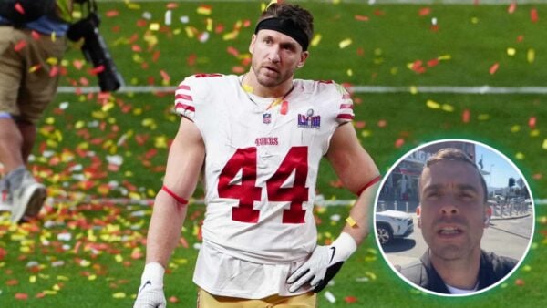 Kyle Juszczyk slammed San Francisco 49ers reporter Gran Cohn for his activities inside their locker room