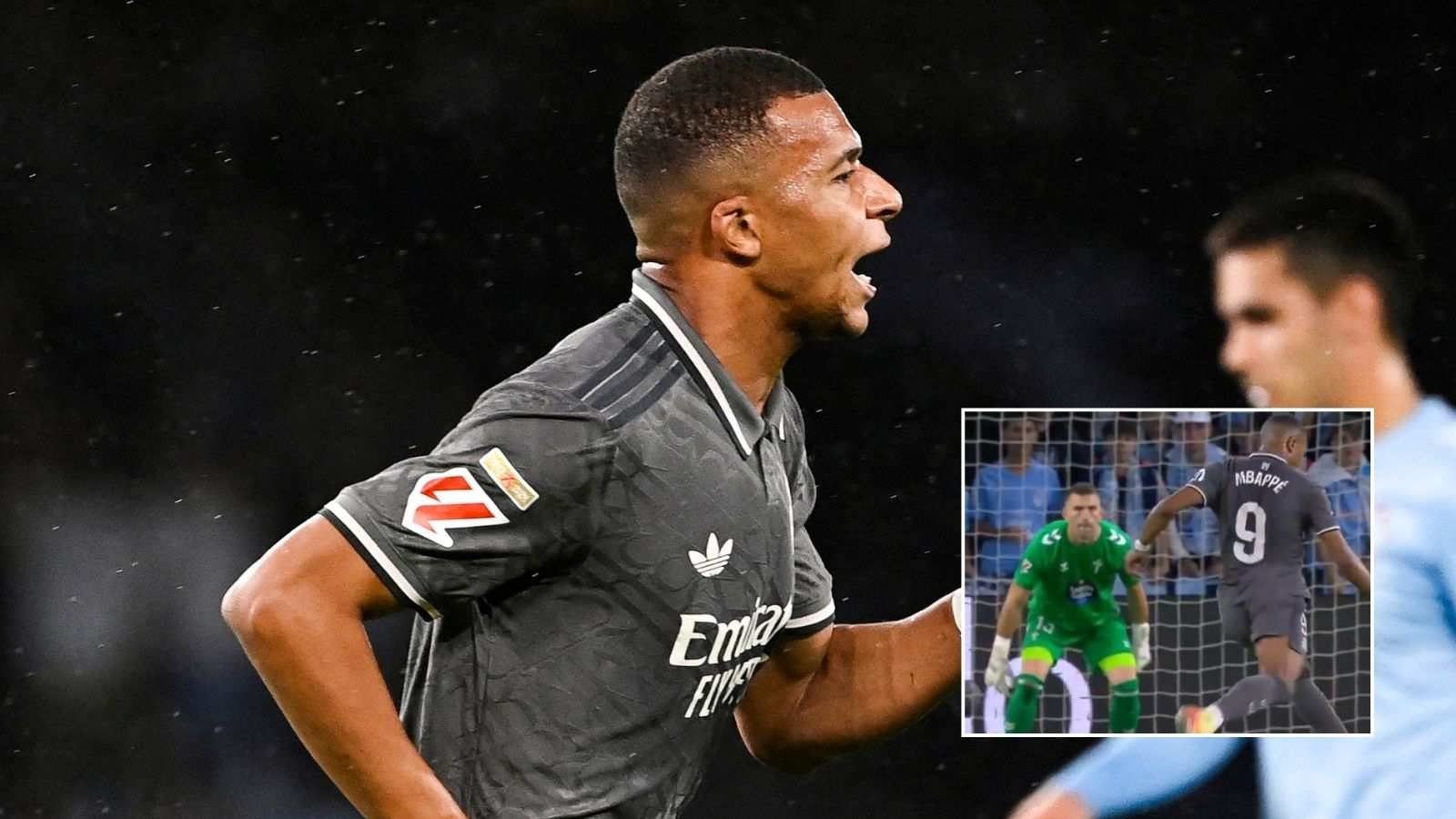 Real Madrid claim 2-1 win in La Liga thanks to Kylian Mbappe SCEAMER