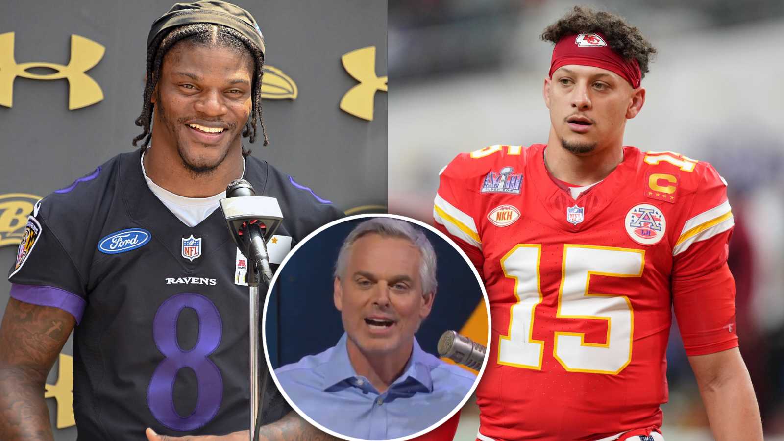 Colin Cowherd makes brutally honest admission about Lamar Jackson and it won’t sit well with Patrick Mahomes fans